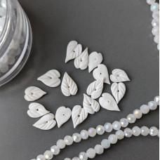 10 mm biely hlinenэ plбt