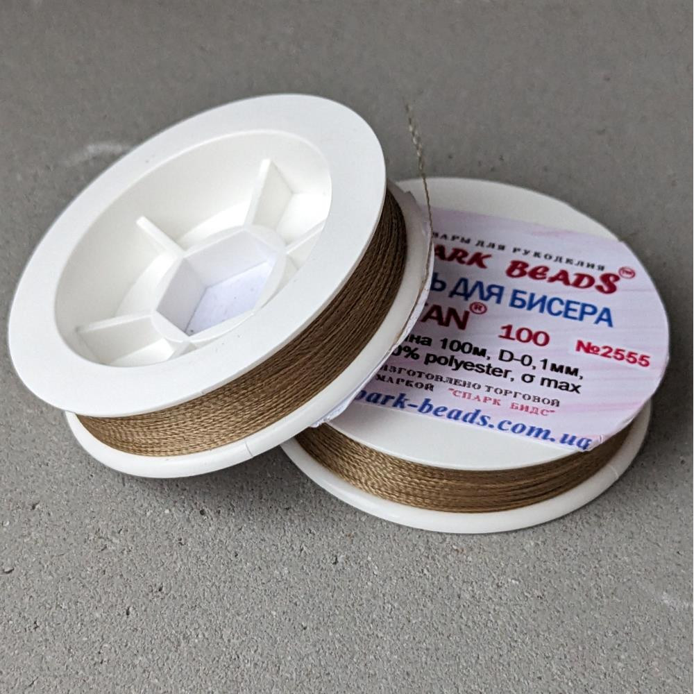 Korálková niť TYTAN 100, č. 2555, 100 m
