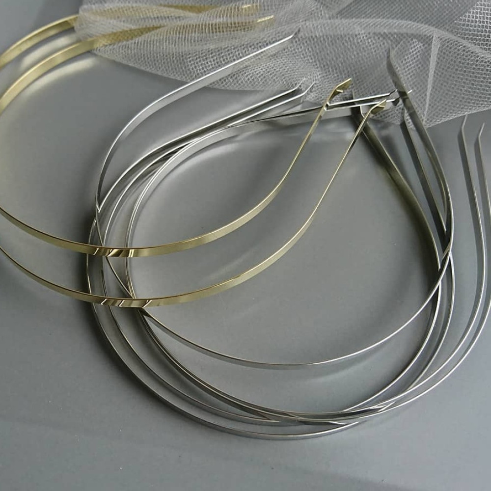 5 mm strieborný kovový kruh