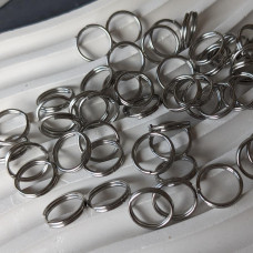 Dvojitý spojovací krúžok 12*1 mm z nehrdzavejúcej ocele