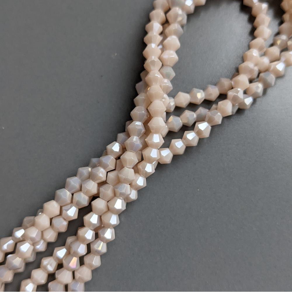 bicone krém AB 4 mm