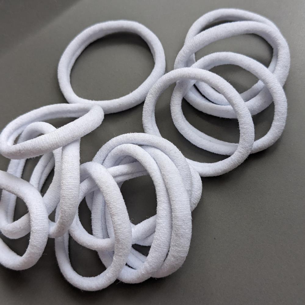 4 cm biela elastická páska z mikrovlákna