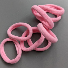 4 cm ružová gumička z mikrovlákna