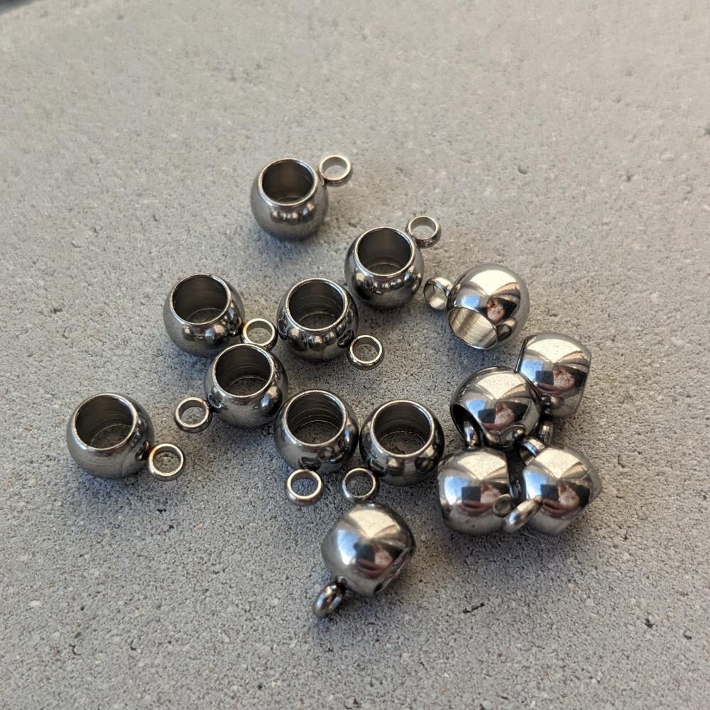 tĺčik z nehrdzavejúcej ocele 8*6 mm