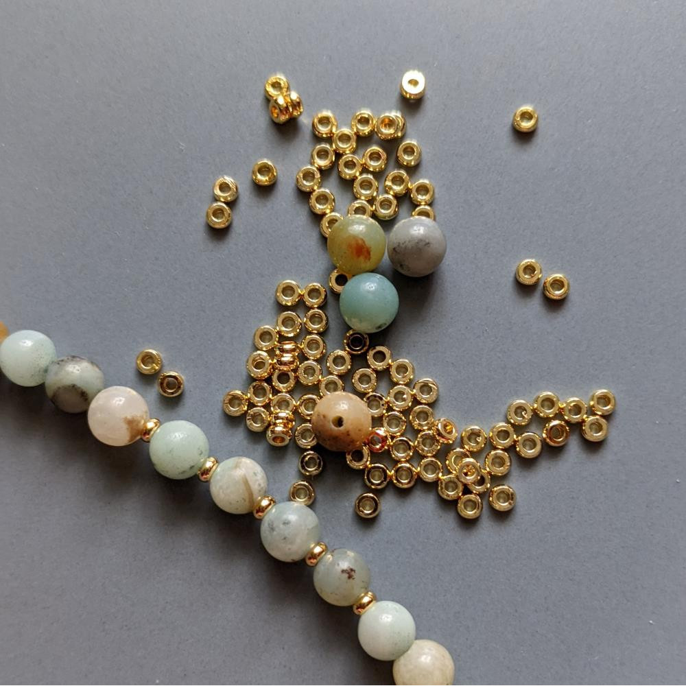 3mm hypoalergénny zlatý rondel