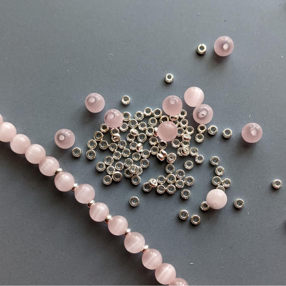 Hypoalergénny rondel 3 mm strieborný