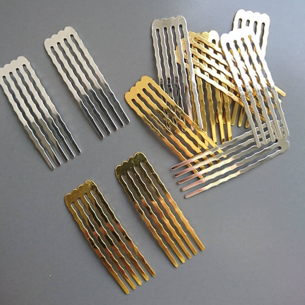 Hrebeň 1,5*5 strieborný