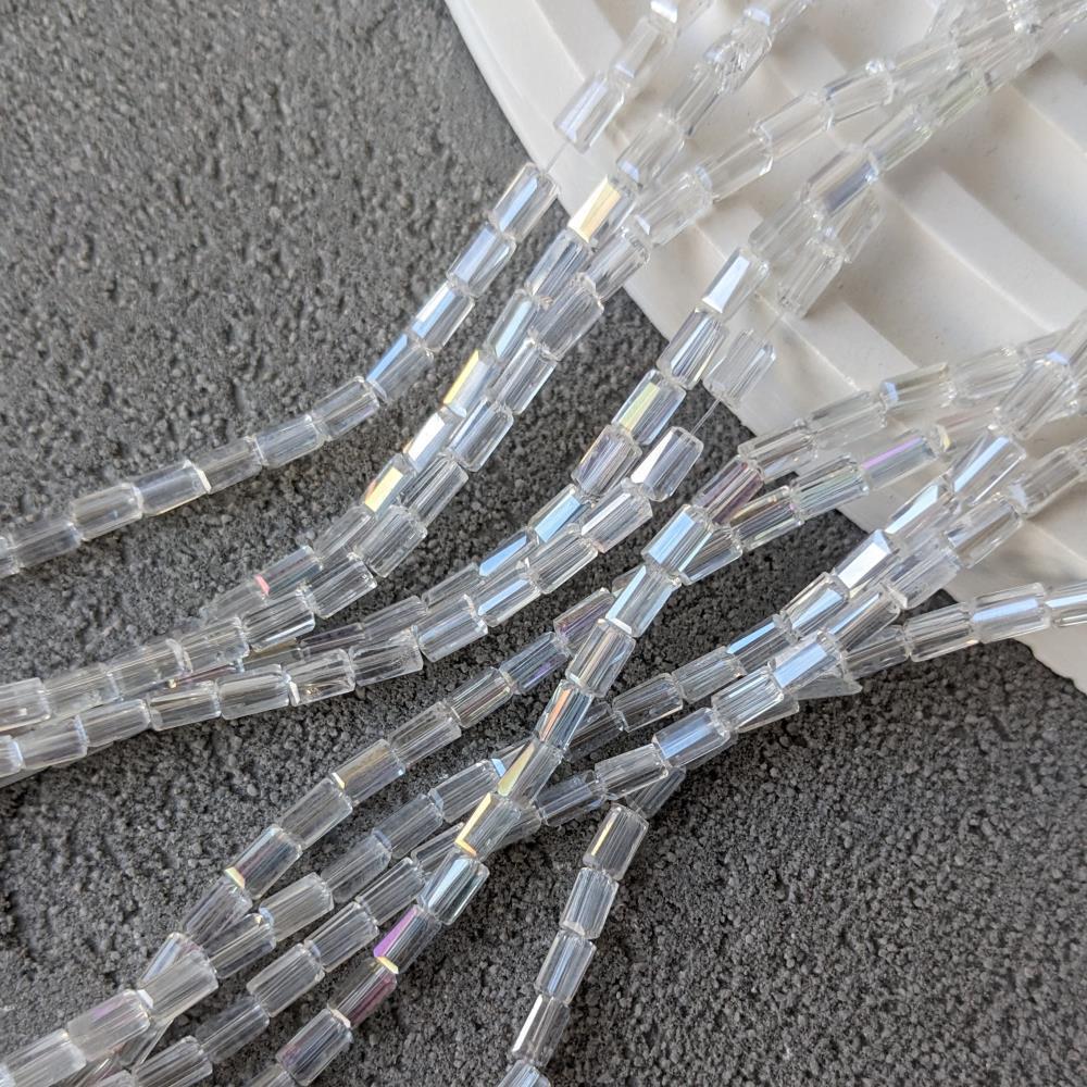 obdĺžnik 2*4 mm priehľadný AB
