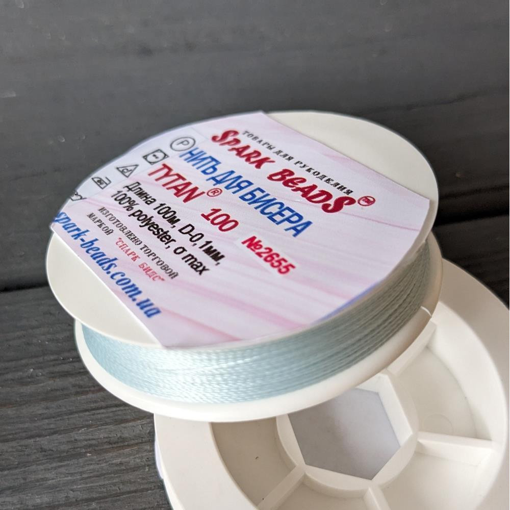 Korálková niť TYTAN 100, č. 2655, 100 m