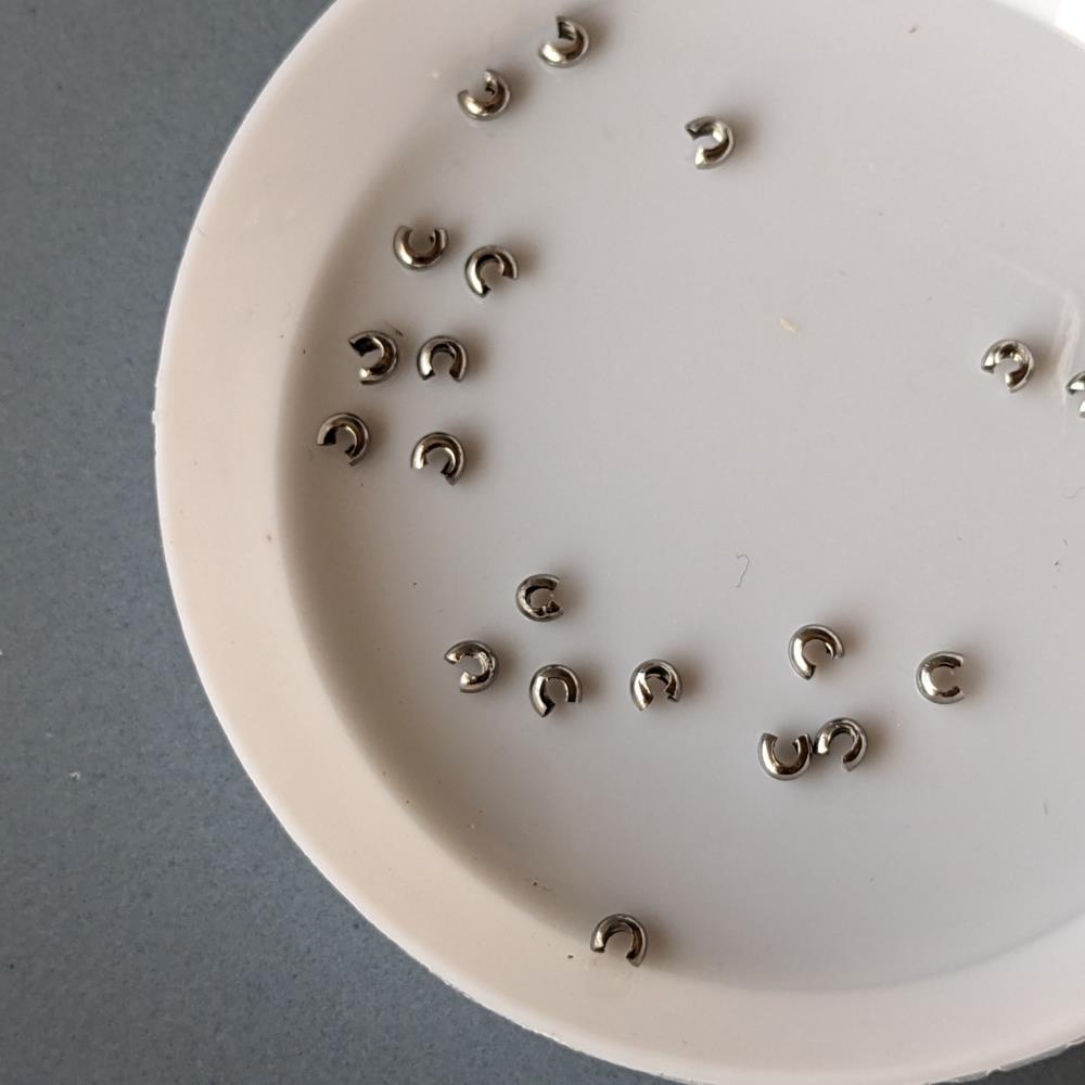 Krimpovacia korálka z nehrdzavejúcej ocele 2,5 mm